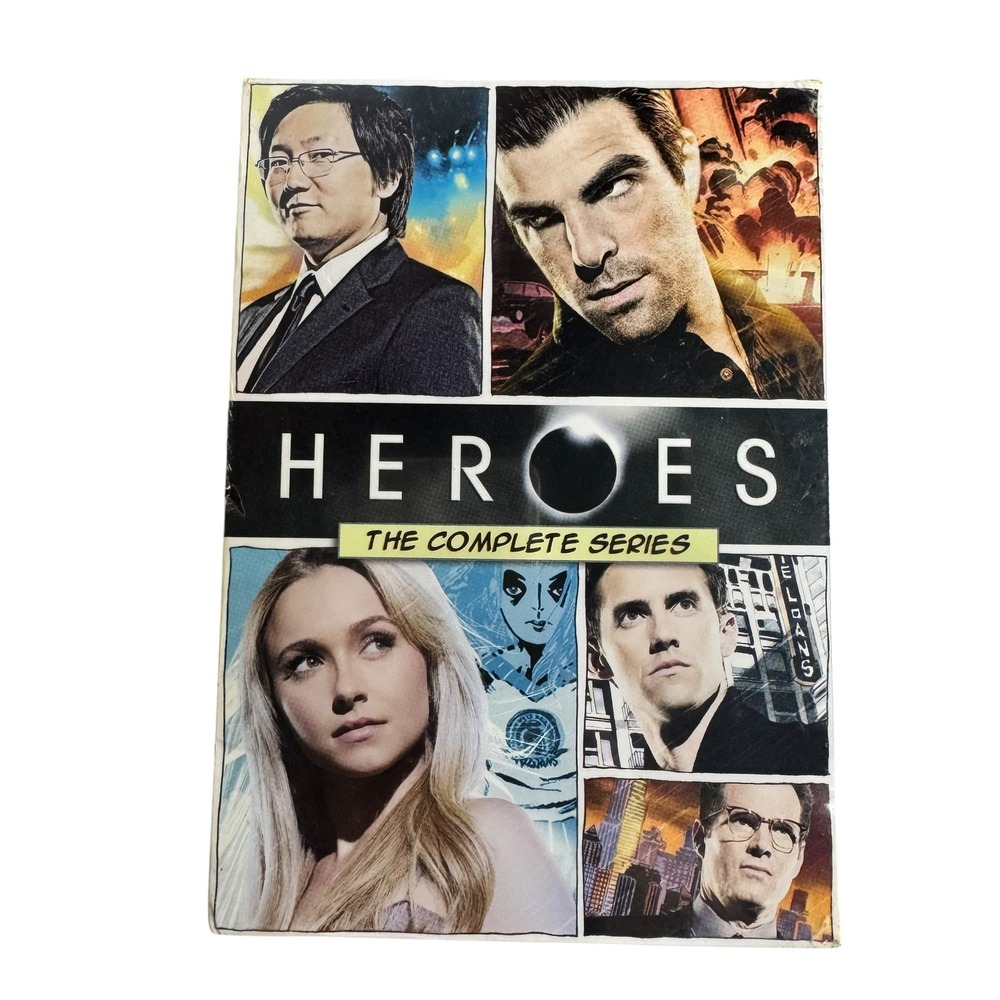 Heroes The Complete Series DVD Box Set Seasons 1-4 New Sealed NBC Sci-Fi Drama